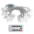 Miniatyrbillede 1 af 8: 40LED Globe Ball String Lights 6M USB dekorative hængende lys KLB