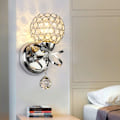 Miniatyrbilde 2 av 5: Moderne krystall pendel vegglampe soverom gjeng stue vegglampe KLB