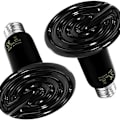 Miniatyrbillede 1 af 8: 100W krybdyr varmelampe glasbeholder keramisk E27 varmelampe dyr krybdyr KLB