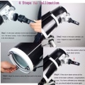 Miniatyrbillede 5 af 7: Teleskop Laser Kollimator 1,25 Tommer, Bysameyee Kalibrator med 2'' Adapter til