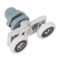 Miniatyrbillede 1 af 8: Holdbare dobbelte skydedørsruller KLB