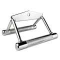 Miniatyrbild 2 av 7: Parallellhandtag, fitness tower & kabeldrag - roddhandtag massivt stål, kabeldrag handtag KLB