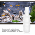 Miniatyrbilde 5 av 5: 3 stk akvarieslange adapter fiske tank slange konverter akvarium rørslange kobling luft pumpe slange tilbehør (12mm/20mm) KLB