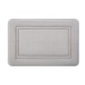 Miniatyrbillede 1 af 5: Memory Foam Bademåtte, Super Komfortabel Fløjls Badeværelse Tæppe, Absorberende, Skridsikker, Maskinvaskbar, 16x24 Tommer Kul Grå