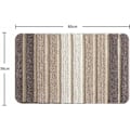 Miniatyrbild 4 av 5: Badrumsmatta - 50x80, badrumsmatta, halkfri badrumsmatta, maskintvättbar, supermjuk mikrofiberabsorberande badrumsmatta brun KLB
