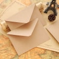 Miniatyrbild 3 av 5: Kuvert 40-pack 11 x 15,3 cm Kartong Kraftpapper Inbjudan