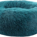 Pikkukuva 1 / 5: Alkuperäinen Calm Donut Fur Cat Dog Bed - Konepestävä korkea tyyny KLB