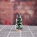 Miniatyrbillede 3 af 5: Mini juletræer - Træbase - Julebordstræer - Hjem 10CM KLB