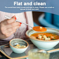 Miniatyrbillede 4 af 5: 6 stk. 8\" Kailatong Rustfrit Stål Skeer til Suppe
