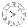 Pikkukuva 1 / 7: 40cm Retro Olohuone Taottu Rauta Pyöreä Roomalainen Hiljainen Koristeellinen Seinäkello (Väri