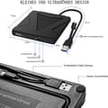 Miniatyrbild 2 av 5: Extern DVD CD-enhet USB 3.0 & Type-C Plug & Play Bärbar CD DVD +/- KLB