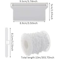 Miniatyrbilde 5 av 5: Repareringssett for vertikale persienner: plastforbindelse, henger