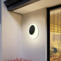 Miniatyrbild 3 av 8: LED-vägglampa för inomhus/utomhus, aluminium + PC, vattentät KLB