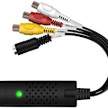 Miniatyrbilde 1 av 7: Videoopptakskort enhet, USB2.0 adapter, lydgrabber, VHS videoopptaker