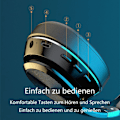 Miniatyrbillede 2 af 5: Aktive støjreducerende hovedtelefoner, Bluetooth over-ear hovedtelefoner med mikrofon,