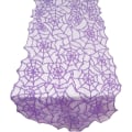 Pikkukuva 2 / 5: Halloween-neulepitsi hämähäkinverkko-kuvioinen koriste pöytälippu (Violetti, 72*13 tuumaa)