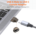 Pikkukuva 4 / 8: USB-C naar USB-adapter (2-pakk) Type C naar USB A