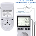 Miniatyrbillede 5 af 5: Termostatisk stikkontakt, digital programmerbar stikkontakttimer med sonde, drivhusvarmer