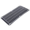 Miniatyrbillede 1 af 8: 20W solcellepanel opladningsplade bærbar solcelleoplader til KLB