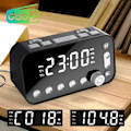 Miniatyrbild 1 av 7: DAB-A1 stor skärm DAB & FM väckarklockradio med dubbla USB