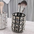 Miniatyrbillede 4 af 5: Akryl Makeup Penselholder Transparent Penholder Sort