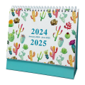 Miniatyrbilde 1 av 6: 2024 Skrivebords kalender Stående Flip Skrivebords kalender 2024, Januar Style2 KLB