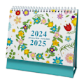 Miniatyrbilde 1 av 6: 2024 Skrivebords kalender Stående Flip Skrivebords kalender 2024, Januar Style1 KLB