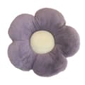 Blomsterkudde, blomformad kudde, kudde, lila kudde