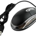 Miniatyrbilde 6 av 6: USB-musen er egnet for bærbare datamaskiner med kablede USB-datamaskiner