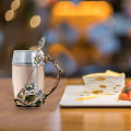 Miniatyrbilde 5 av 5: Emaljert håndverk Iris glass kaffekopp tekopp gaveeske for kvinner