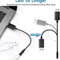 Miniatyrbillede 4 af 5: USB-lydadapter - 3,5 mm lydjacksadapter