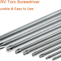 Pikkukuva 3 / 5: 9-osainen Torx-avainsarja (metrinen/Torx), pitkä varsi CRV-kahvalla