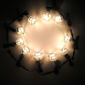 Miniatyrbild 4 av 4: 10x LED-strålkastare för uteplats infällda taklampor DC12V 1W IP67 Ø32mm Dekoa