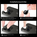 Miniatyrbillede 4 af 7: Kamera beskyttelse til iPhone 13 Pro/ iPhone 13 Pro Max kamera hærdet glas,