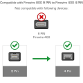 Miniatyrbillede 4 af 8: IEEE 1394 Firewire 800 til 400 Firewire Firewire 9 til 4 Datakabel 1394 Kabel