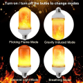 Miniatyrbillede 4 af 8: LED Flamme Flamme Pære Flamme Lampe 9W E27 Sockel Flimrende Flamme KLB