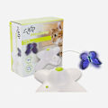 Miniatyrbild 1 av 4: All for Paws Interaktiv Flutter Bug Katt Fjärilsleksak med Två Utbyten Automatisk Katt Flygande Leksaker för Inomhuskatter (1 Pack)