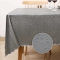 Miniatyrbillede 1 af 5: Rektangulær Anti-Stain Dugdug 200x200cm Vandtæt Dug Rektangulær Køkken Dug PU Oliedug Let Vaskbar (Grå) KLB