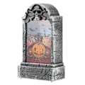 Miniatyrbilde 5 av 8: Halloween rekvisitter, simulert gravsteinformet lampe KLB