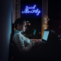 Miniatyrbillede 5 af 5: God Vibes Only Lys Reklame LED Ord Lys Skilt Neon Lys Akryl KLB