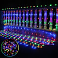 Miniatyrbillede 6 af 8: Udendørs LED Mesh Mesh String Lights Vandtæt KLB
