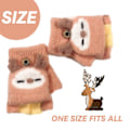 Miniatyrbillede 2 af 5: Toddler Infant Vinter Luffer med Fleece Foret Easy-on Baby Style2 KLB