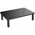 Monitorstativ - Ergonomisk 3 høydejusterbart laptopstativ med nettingplattform for bærbar PC, datamaskin, iMac, PC, skriver opptil 20 kg KLB
