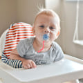 Miniatyrbild 5 av 5: Basicslife Baby Dummy Chain, 4 Pack BPA-Free Dummy Holder Linneset, Passar Alla KLB