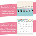 Miniatyrbilde 3 av 6: 2024 Skrivebords kalender Stående Flip Skrivebords kalender 2024, Januar Style2 KLB