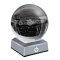 Miniatyrbillede 2 af 8: Sol-system krystalkugle 80mm solsystem med berøringskontakt LED-lysbase