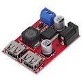 Miniatyrbillede 7 af 8: DC 6V-30V til 5V solcelle-controllerkort spænding KLB