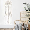 Miniatyrbild 5 av 5: Drömfångare Boho Livets Träd Stor Handgjord Makramé Bohemisk Väggdekoration för Flickor Bröllopsfest Barnkammare Café Hem Sovrum Zigenar Dekor Presentask