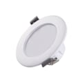 Miniatyrbillede 2 af 5: 5 LED-badeværelsesspotlights, ultraflade 25mm, Ø90mm, hvide, indbyggede loftslamper, 5-7W LED-panel,