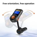 Miniatyrbillede 8 af 8: Bluetooth FM-transmitter til bilen, lydadapter og modtager med